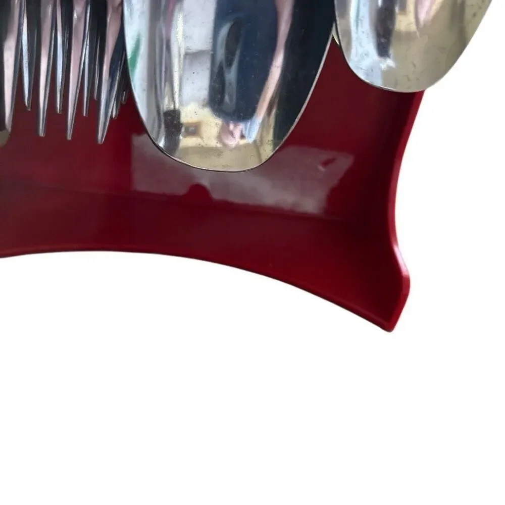 Oneida Holiday Colormates 24 Piece Set For 6 Vintage Flatware Set